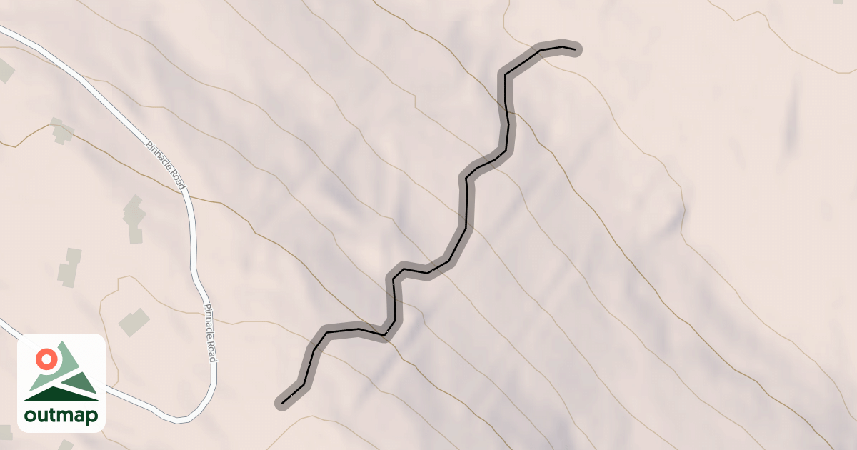 Map of Ridge Run