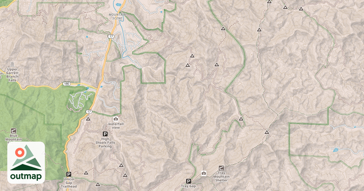 Map of CORBIN CREEK