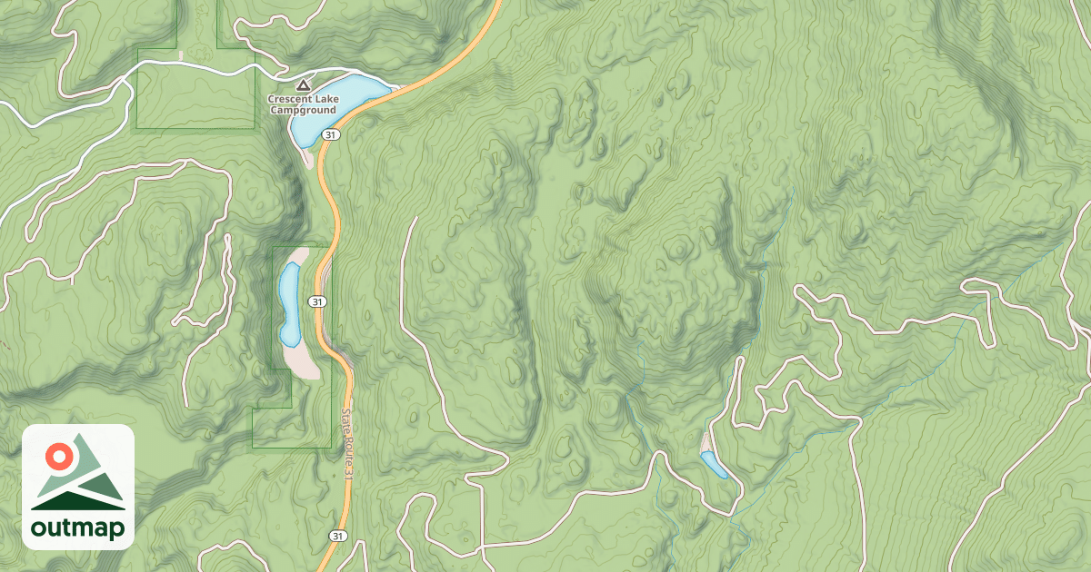 Map of NORTH LIME CREEK
