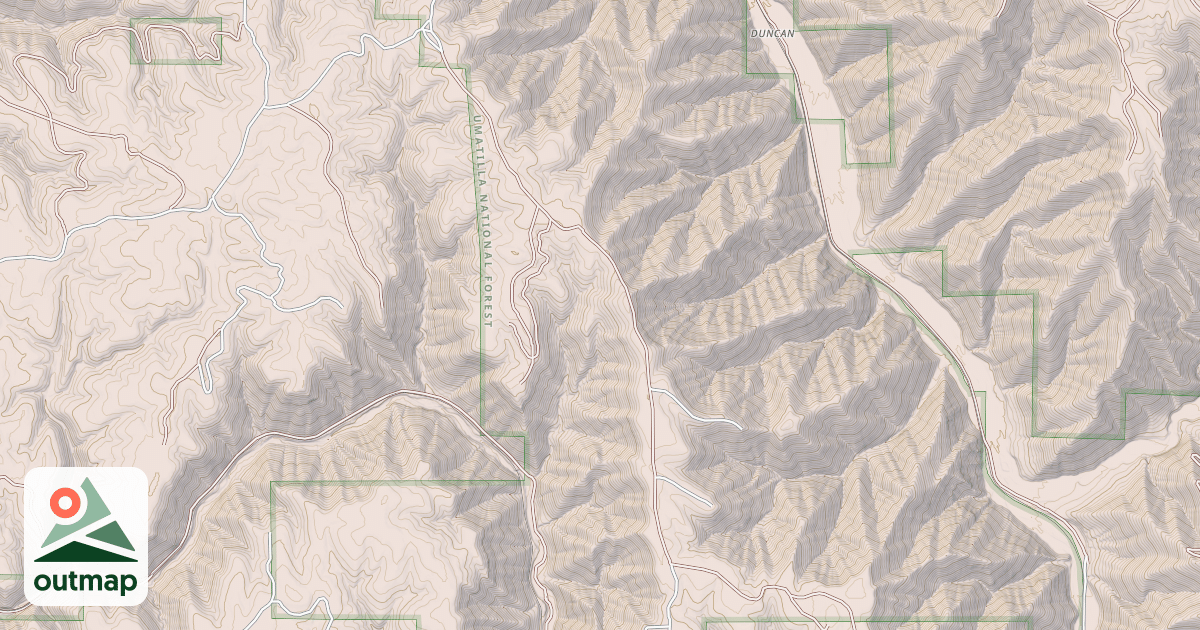 Map of HORSESHOE_RIDGE