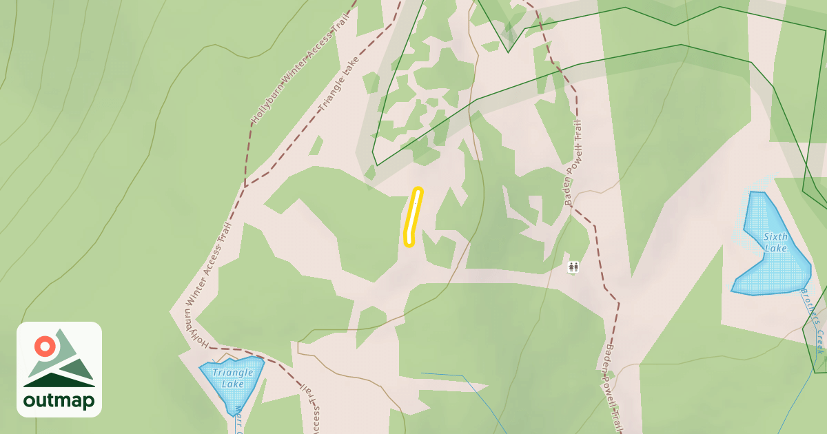 Map of Triangle Meadows