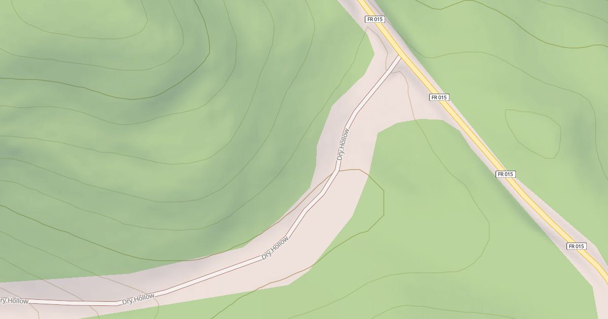 Map preview of DRY HOLLOW