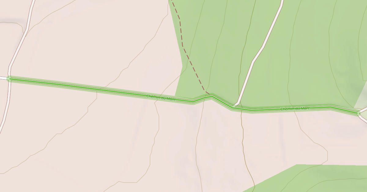 Map preview of Chemin du Marc