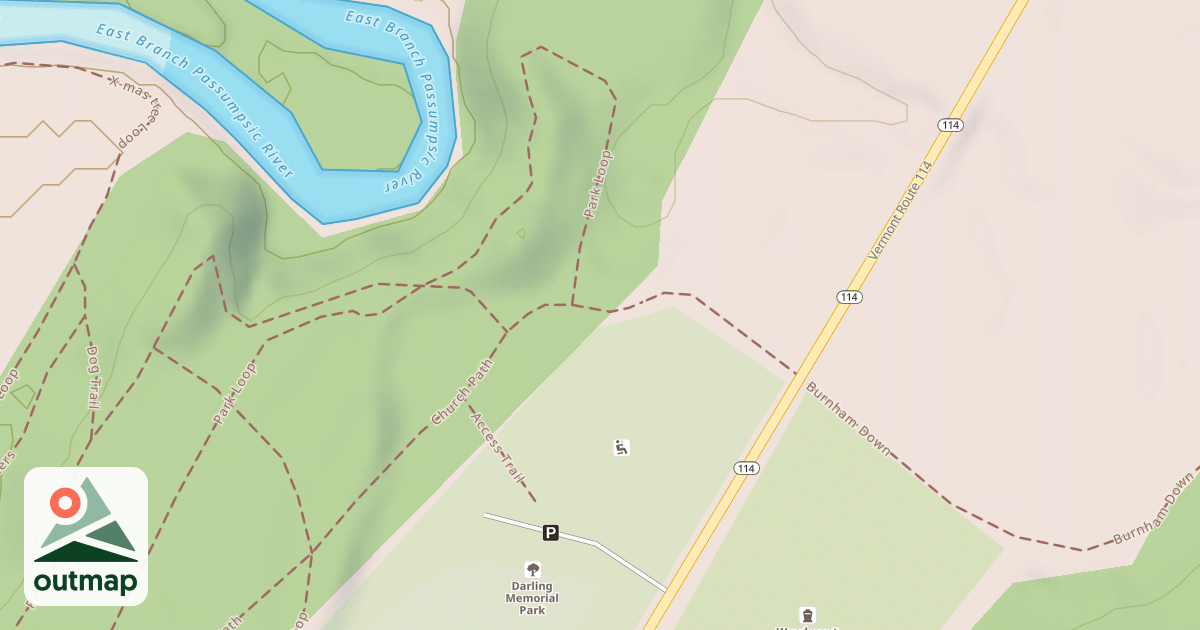 Map of Church Path