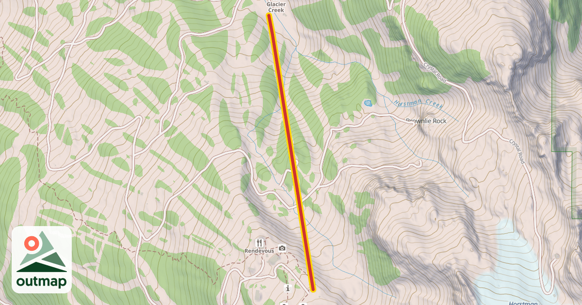 Map of Jersey Cream Express