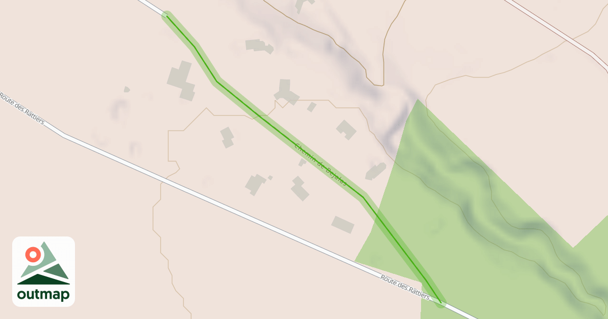 Map of Chemin de Bejalas