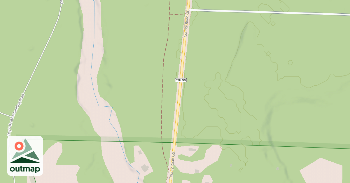 Map of USFS Motor Vehicle Use Map Trails 24722