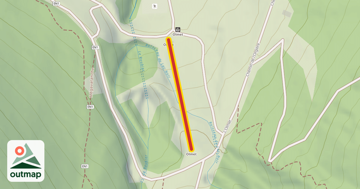 Map of Olmet