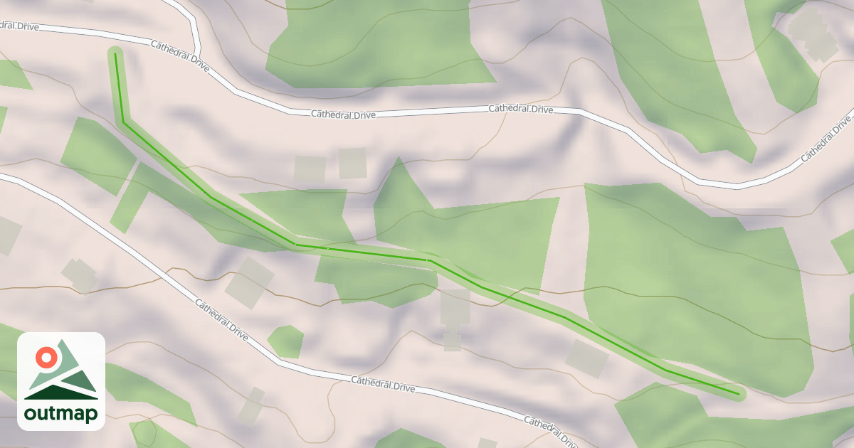 Map of Attridge Run Out