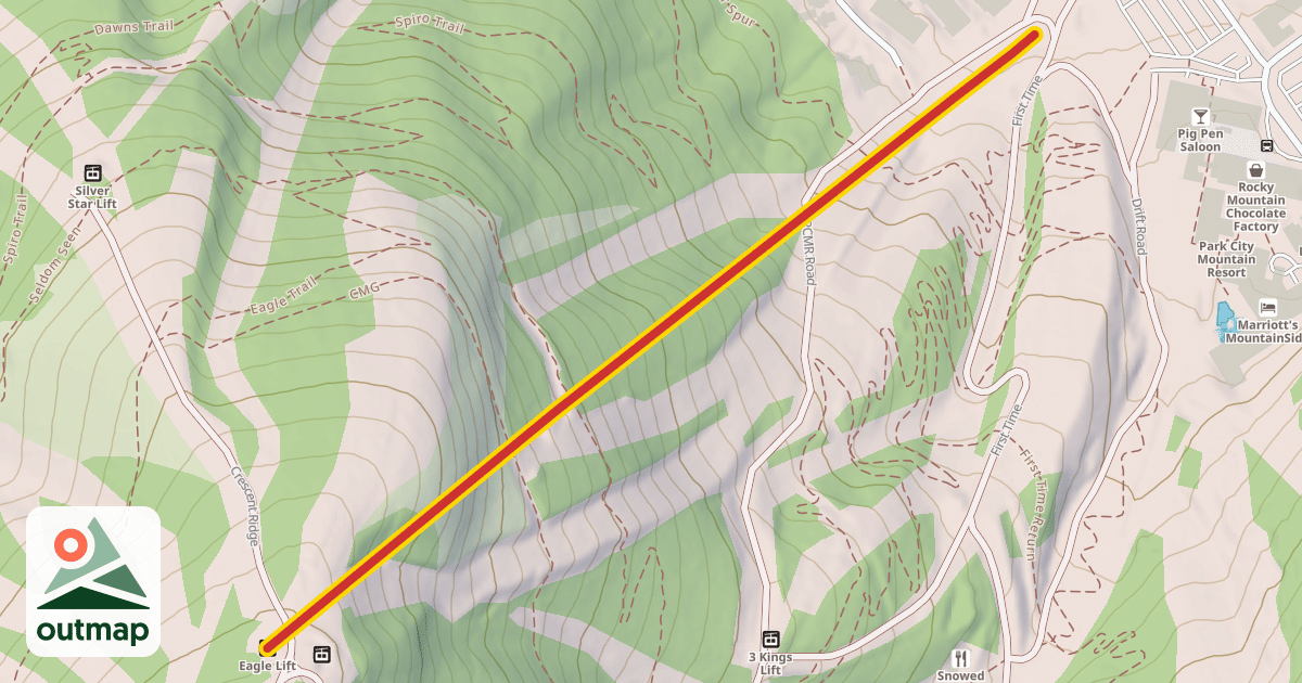 Map of Eagle Lift