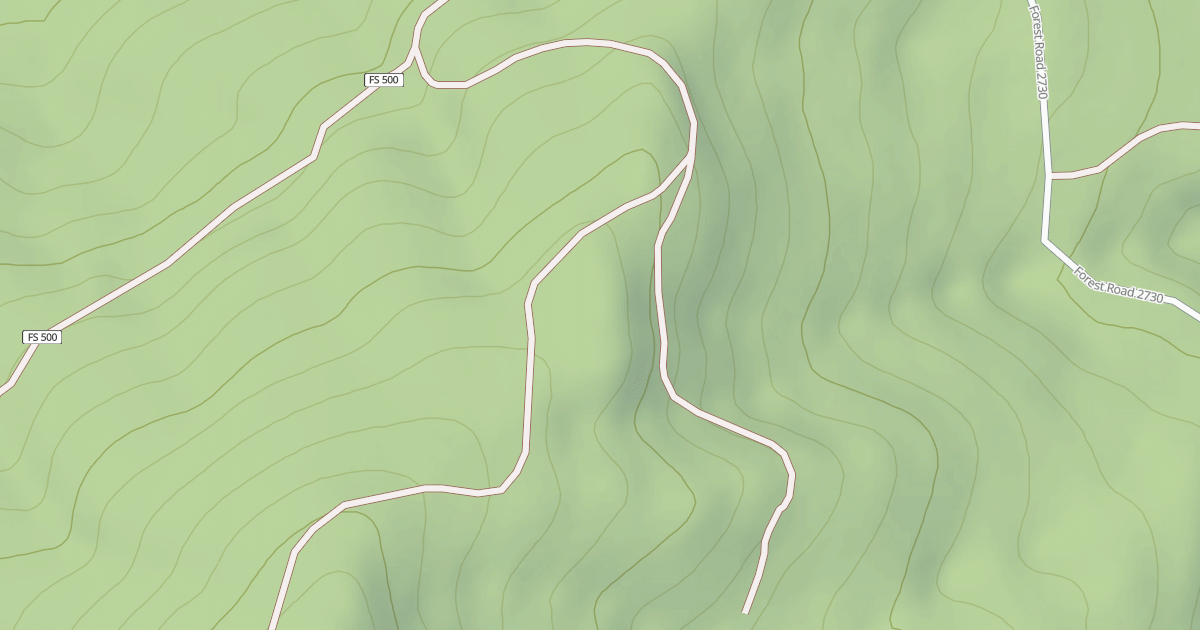 Map preview of USFS Motor Vehicle Use Map Roads {1196EA01-800D-4440-899C-A9664CDE14A7}