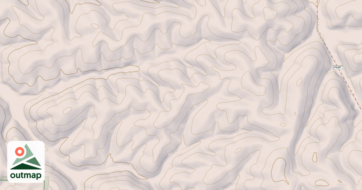 Map of HILLABEE FORKS