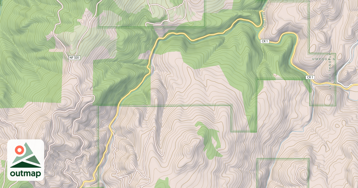 Map of CALLAHAN CREEK