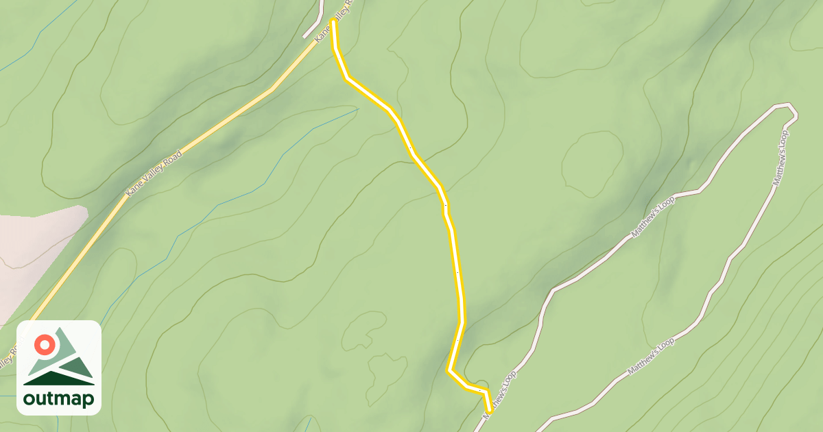 Map of Chute Trail