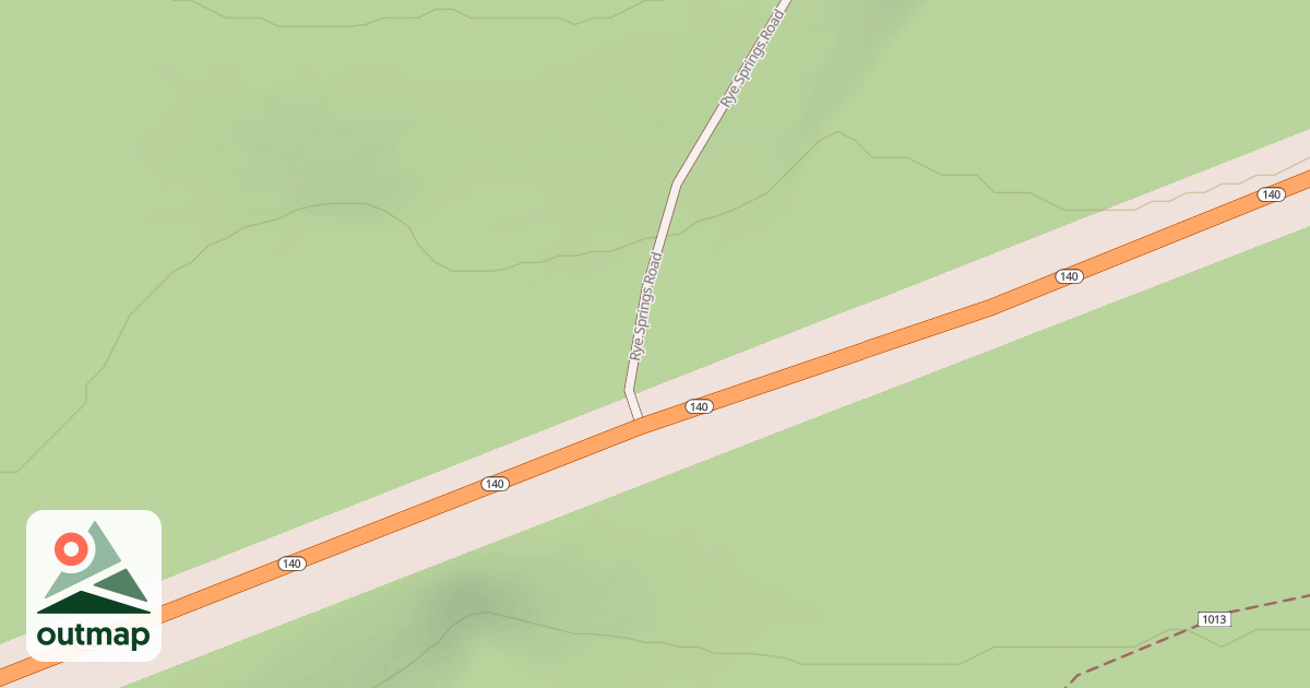 Map of RYE SPRINGS