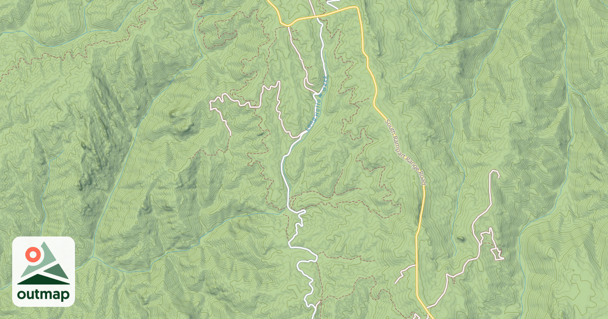 Map of LONG HOLLOW