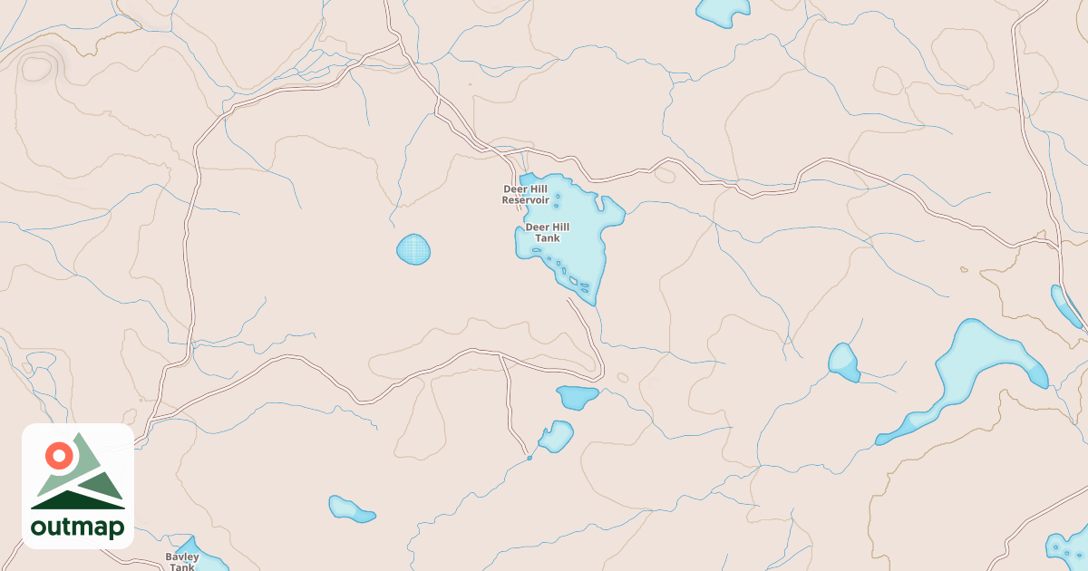 Map of DEER HILL