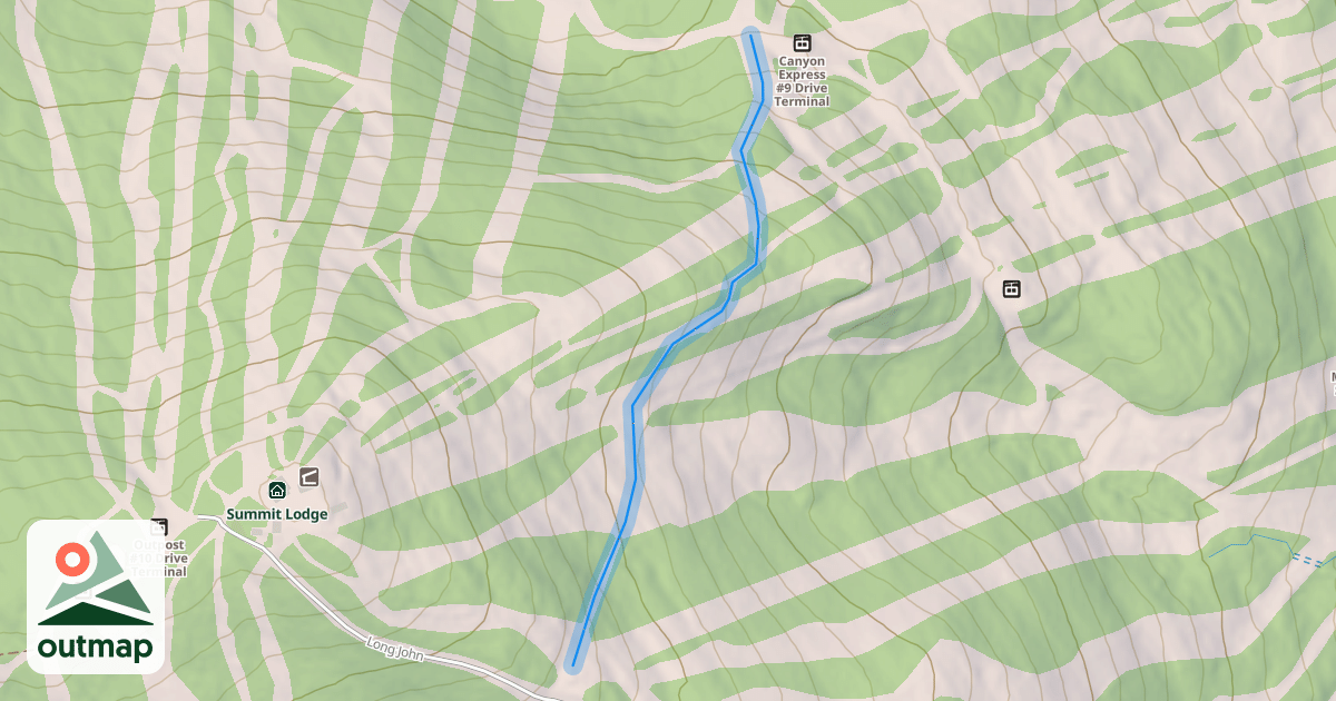 Map of High Traverse