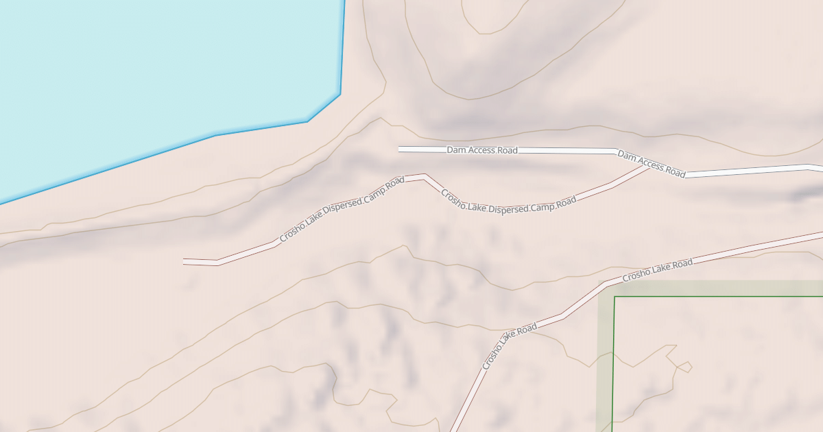 Map preview of CROSHO LAKE DISP CAMP
