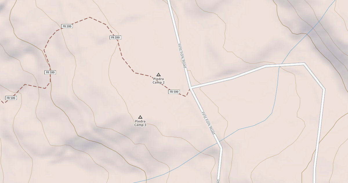 Map preview of FIRST FORK M