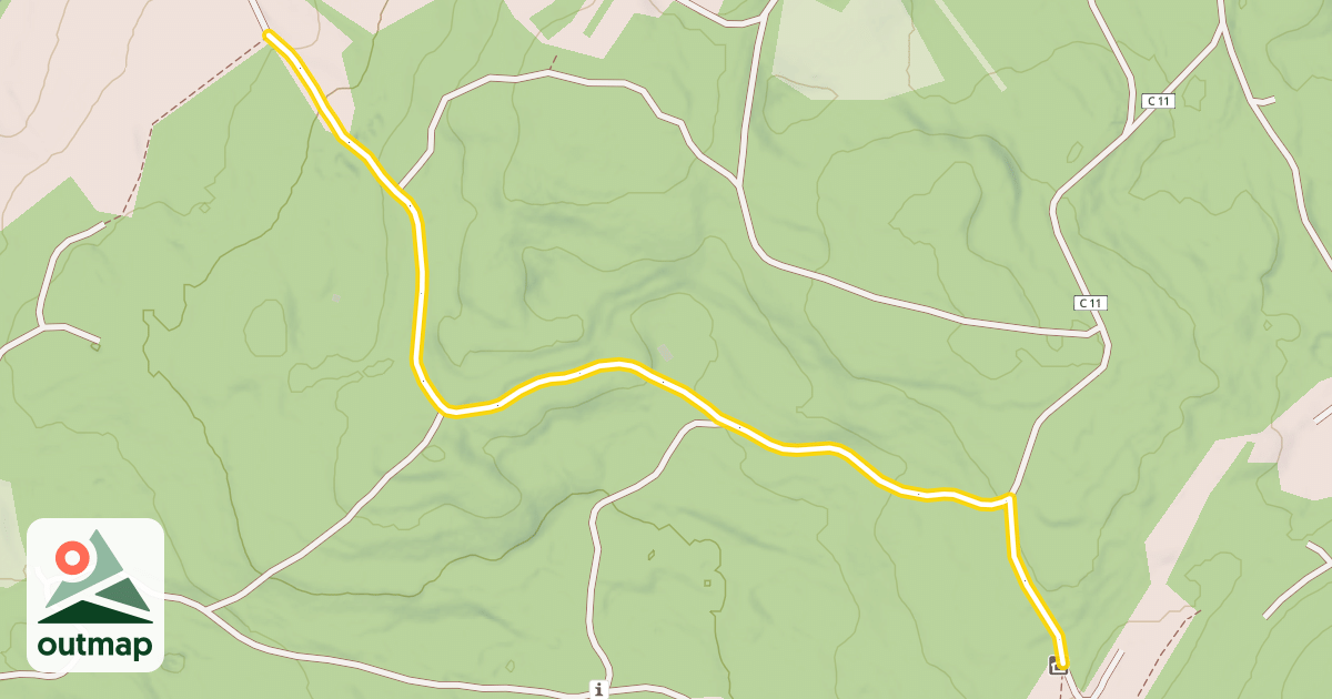 Map of Chemin des Grands Communaux