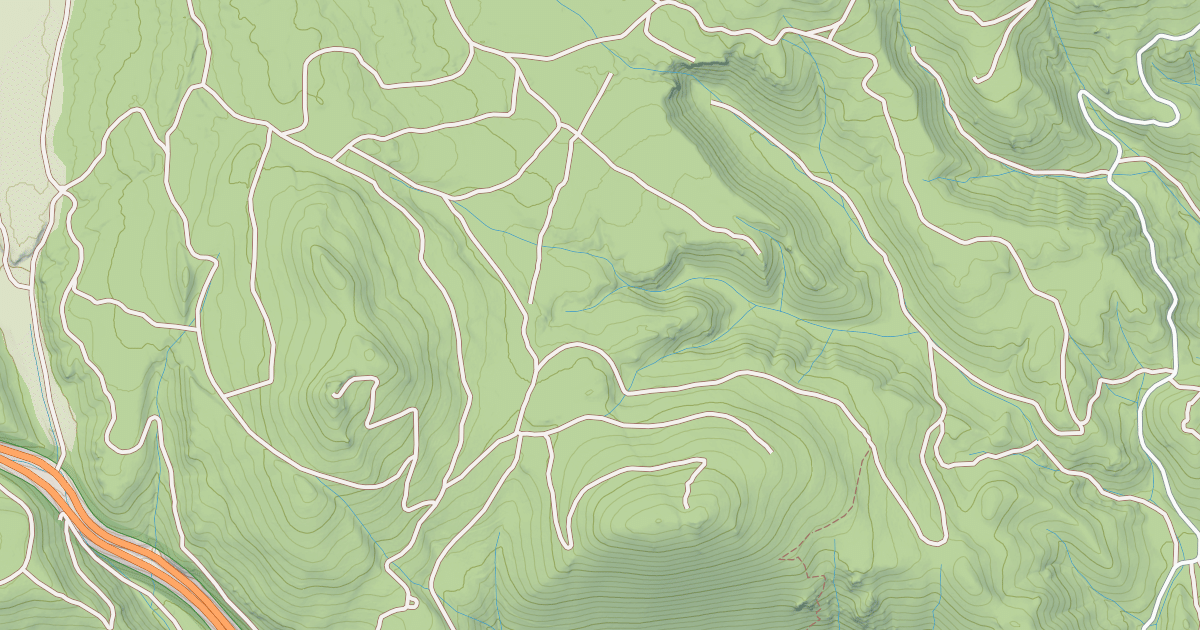 Map preview of ALPERS CANYON