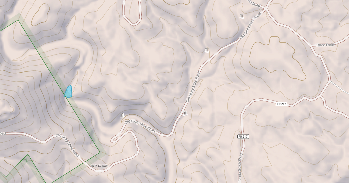 Map preview of OLD GLORY MINE