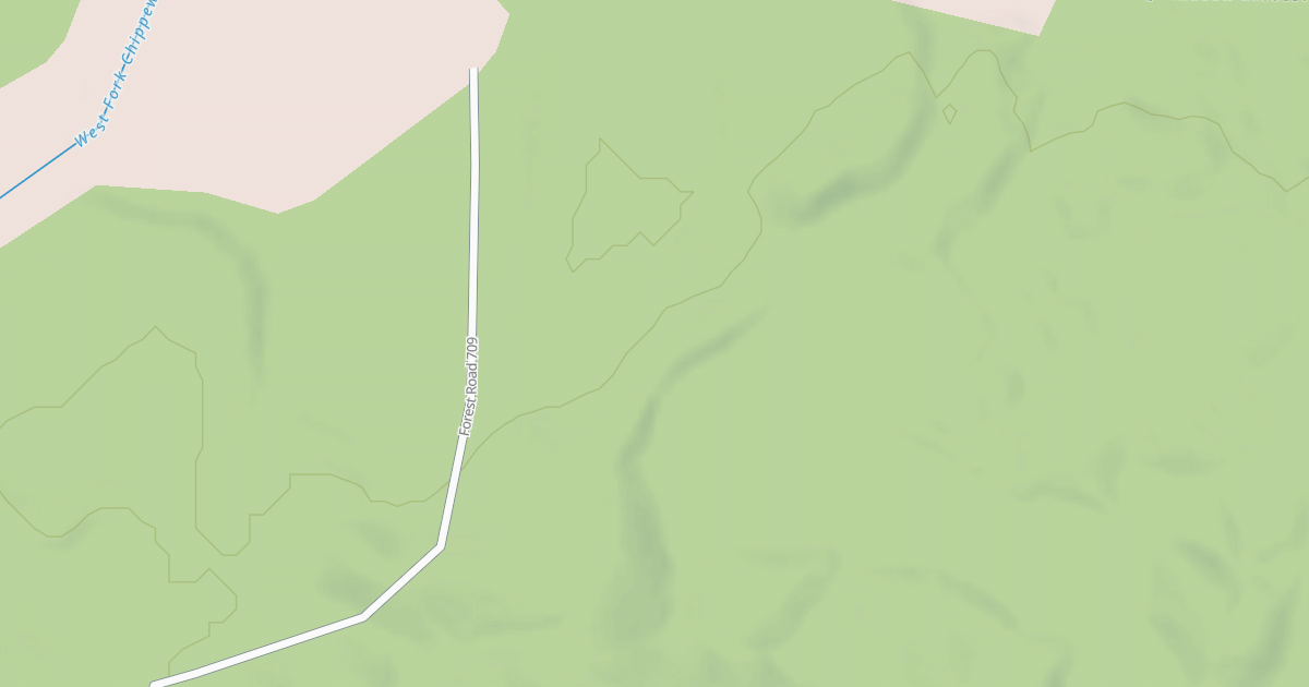 Map preview of FR 709A