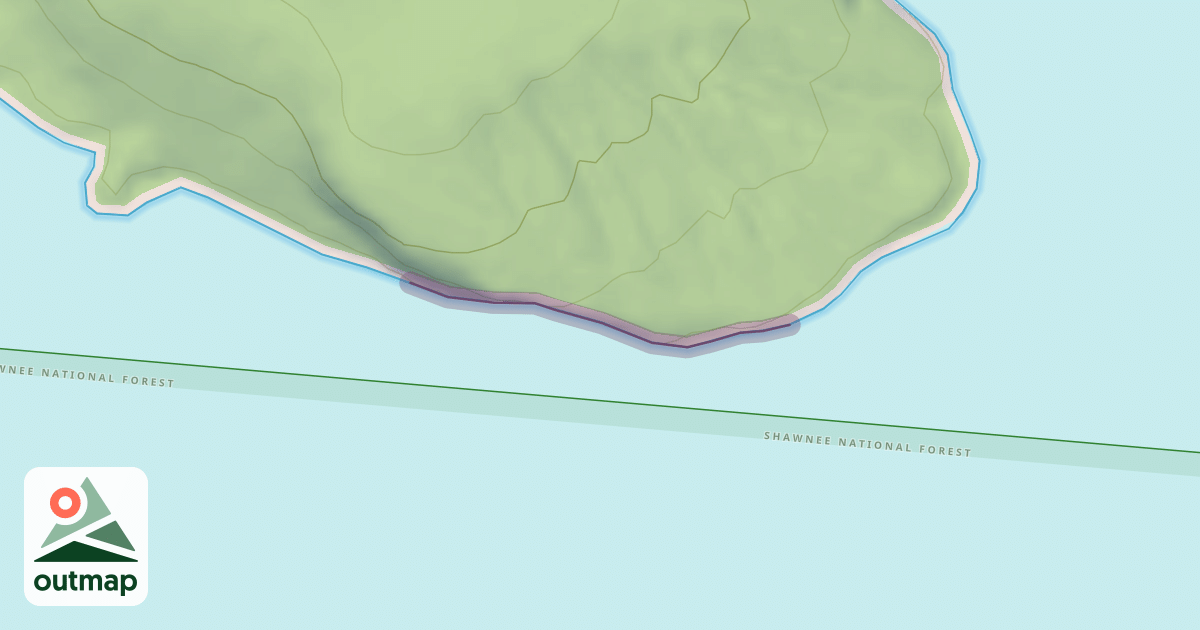 Map of Climbing Crag