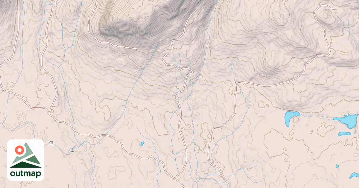 Map of NORTH FORK CREEK