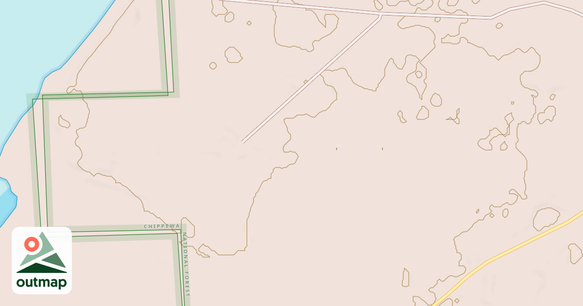 Map of FR 3014 SPUR A