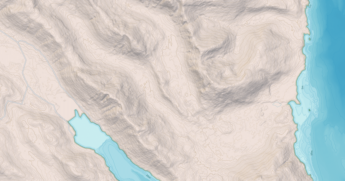 Map preview of EAST FORK WHITE ROCK