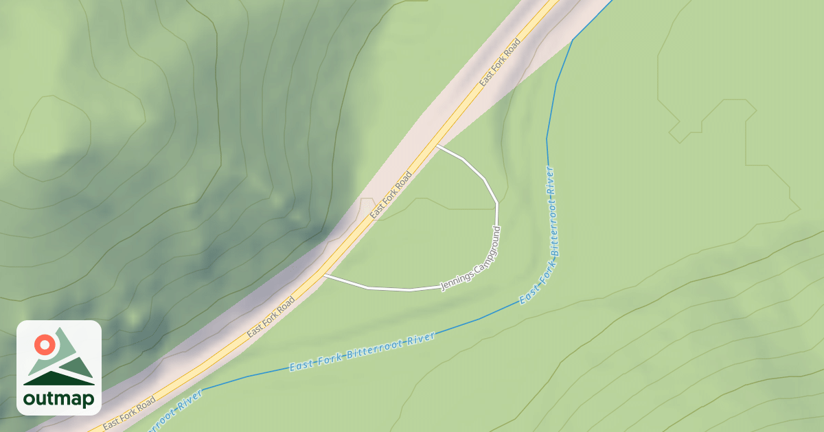 Map of (FDR) JENNINGS CAMP