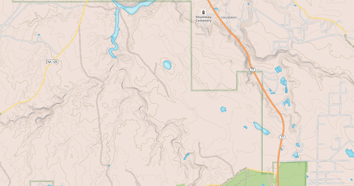 Map preview of LONE PINE LANDFILL