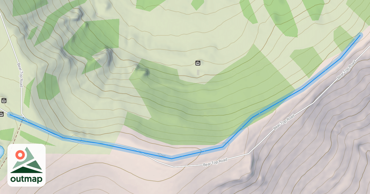 Map of Tuck's Traverse