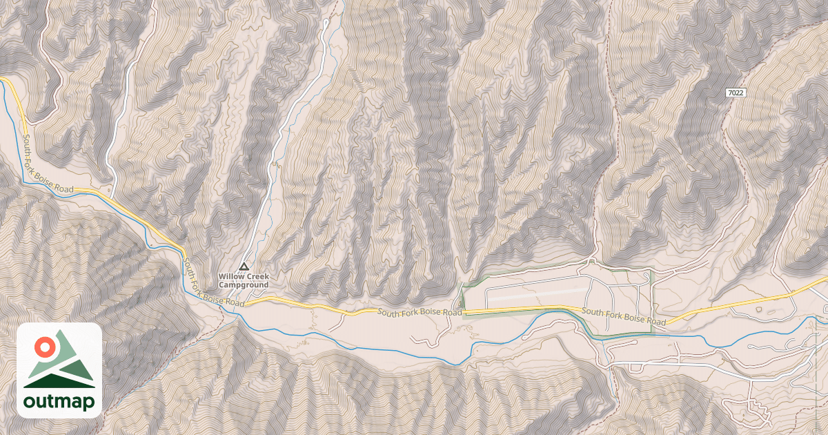 Map of KETCHUM-FEATHERVILLE