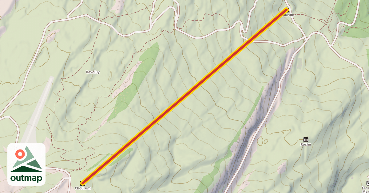 Map of Chourum