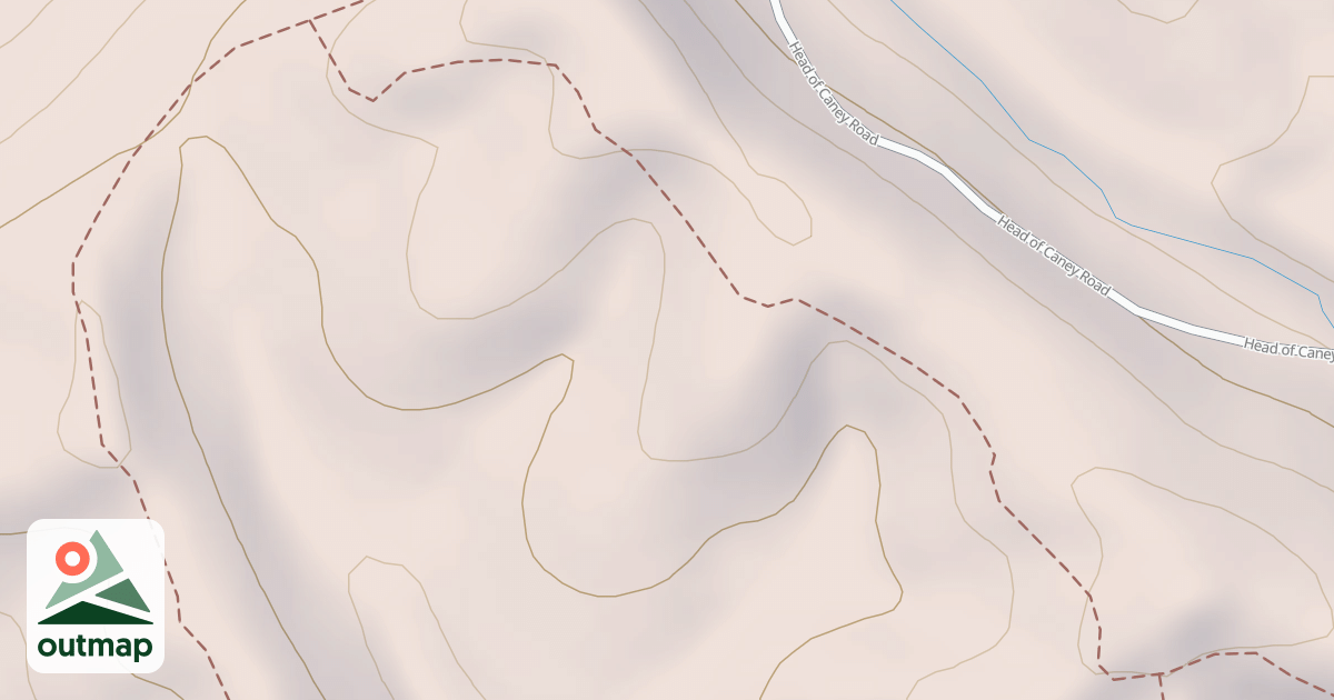 Map of White Sulphur Ohv Trail - F