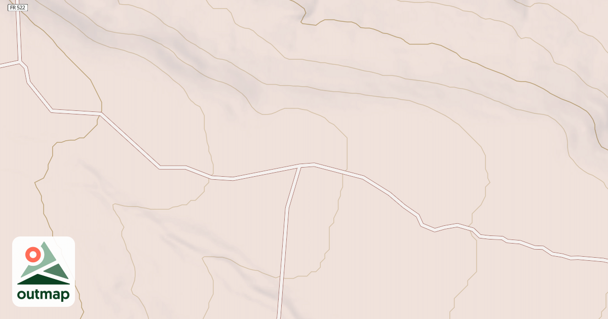 Map of USFS National Forest System Roads {A7936906-817B-4202-98FC-D1B1C12ABD4D}