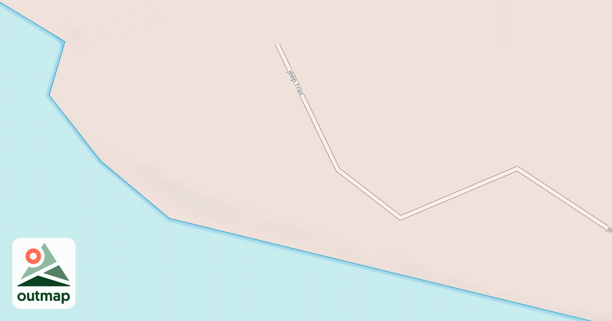 Map of Temporary Camps Estuary Route