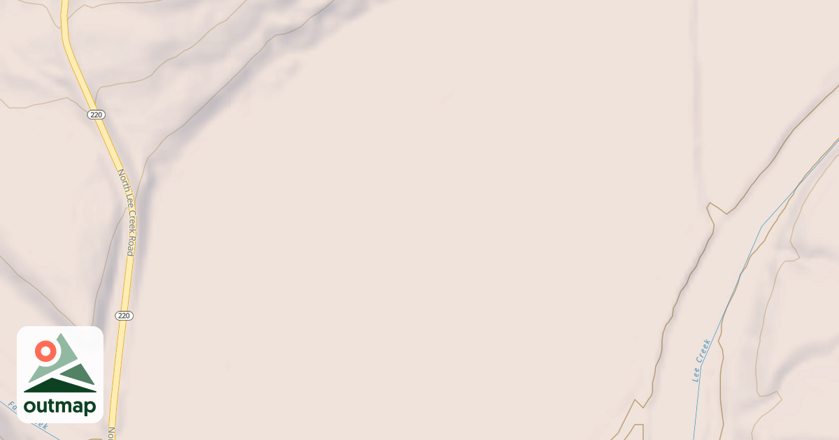 Map of Easy Pine Loop West