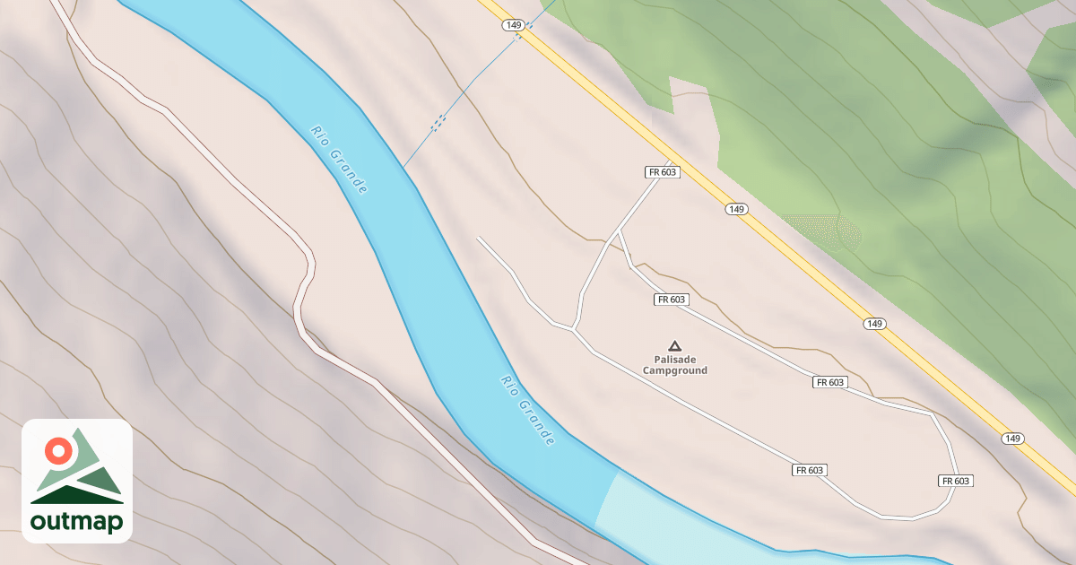 Map of PALISADE CG SPUR