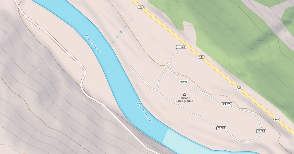 Map preview of PALISADE CG SPUR