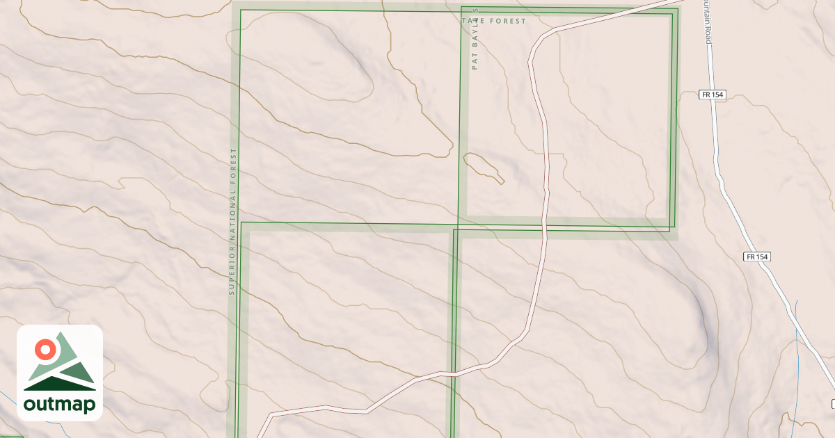 Map of Gunflint Trails Snowmobile