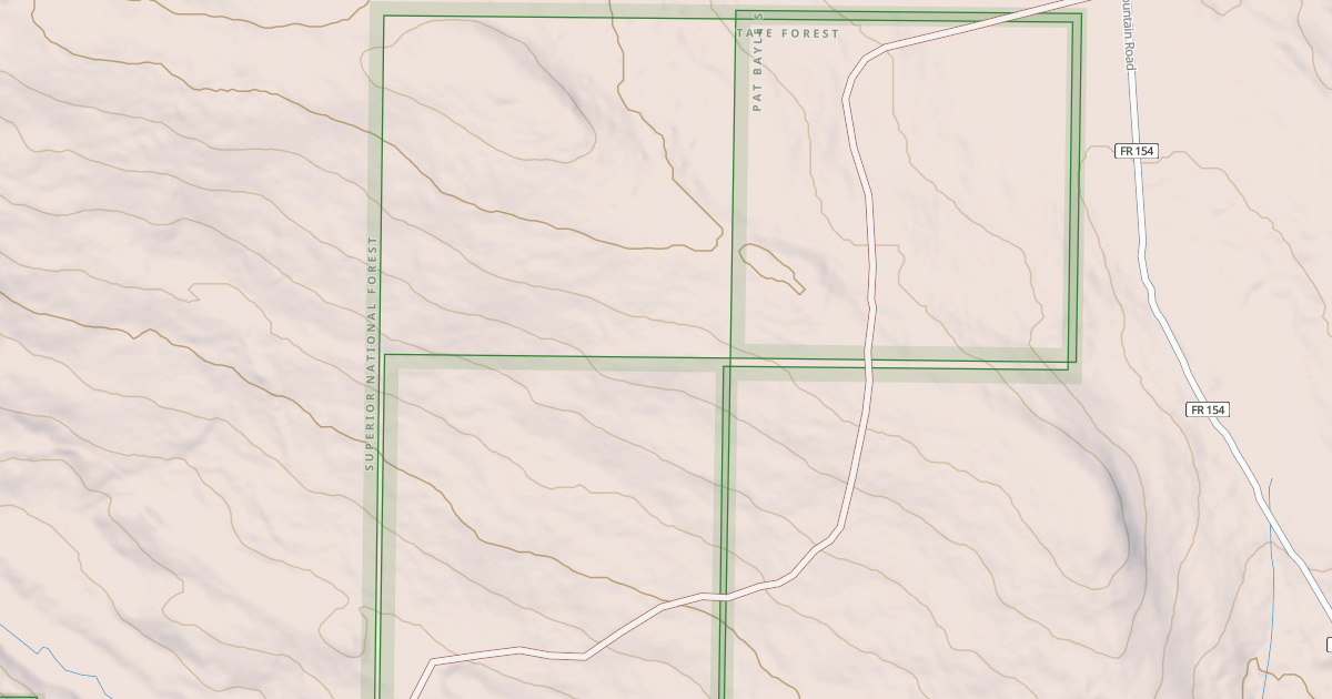 Map preview of Gunflint Trails Snowmobile