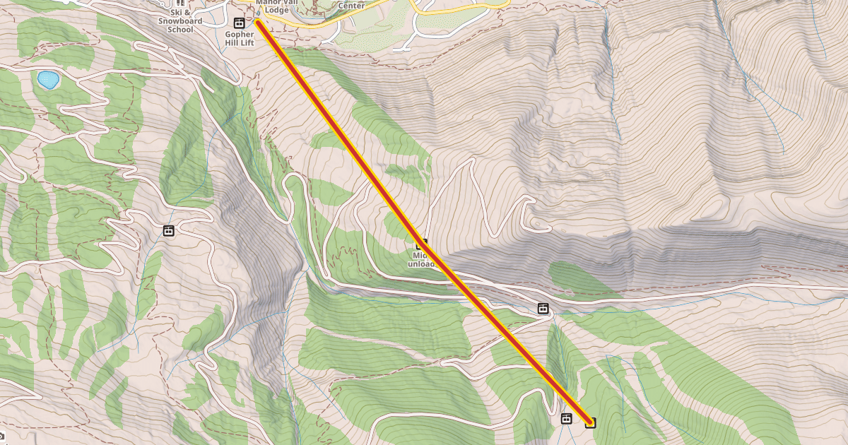 Map preview of Riva Bahn Express Lift