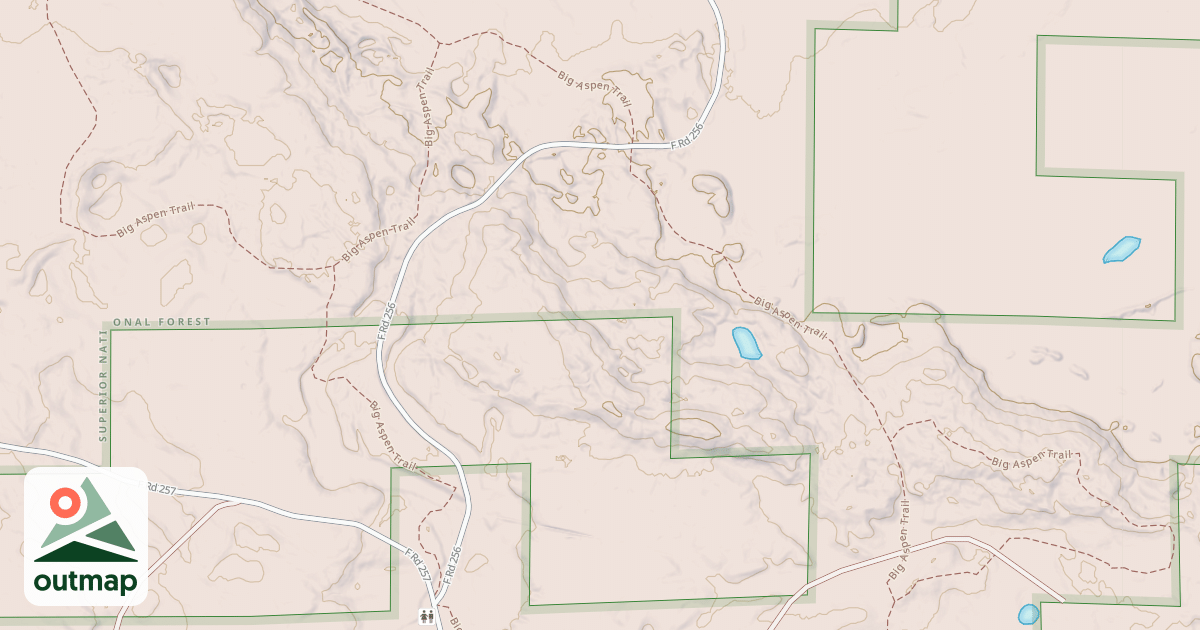 Map of BIG ASPEN ATV SPUR C