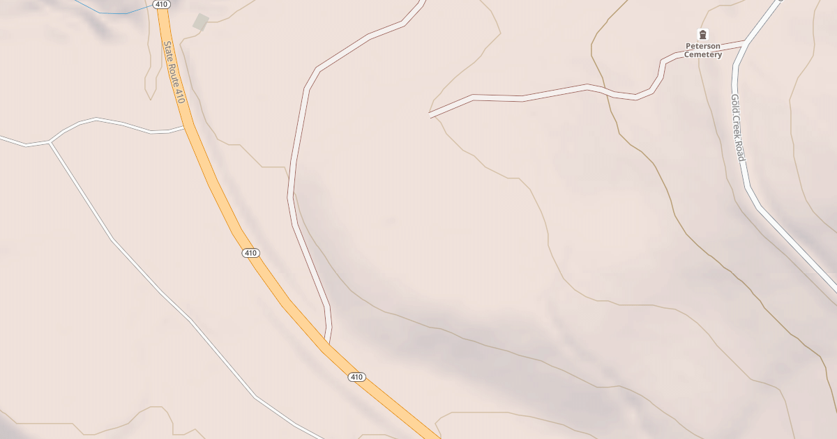 Map preview of GOLD CREEK SUMMER HOMES SPUR