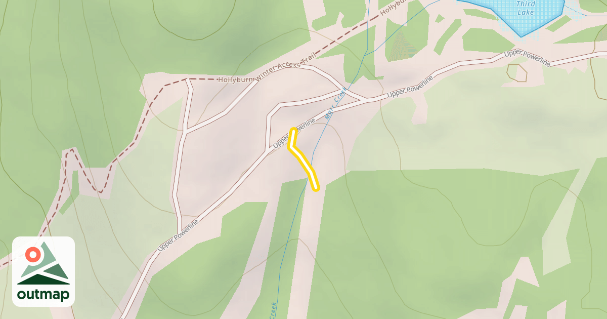 Map of Upper Telemark