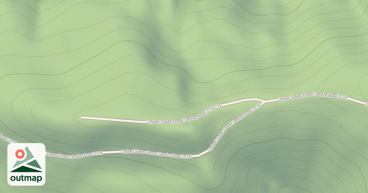 Map of USFS National Forest System Roads {3C3D463D-ED54-4C58-B4D2-807D91C49EC7}